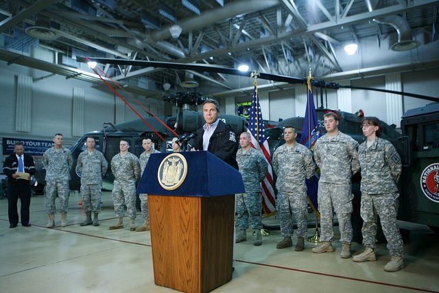 Governor Cuomo announces the deployment of an additional 1,000 troops to New York's National Guard contingent, via Governor Cuomo's Flickr feed